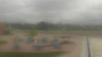 Weather camera view of Owosso High School.
