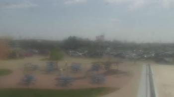 Weather camera view of Owosso High School.