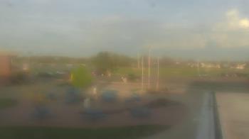 Weather camera view of Owosso High School.