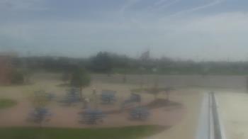 Weather camera view of Owosso High School.