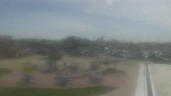 Weather camera view of Owosso High School.