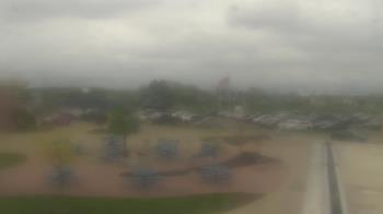 Weather camera view of Owosso High School.