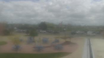 Weather camera view of Owosso High School.