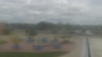 Weather camera view of Owosso High School.