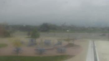 Weather camera view of Owosso High School.