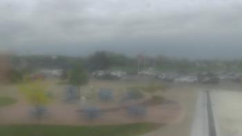 Weather camera view of Owosso High School.