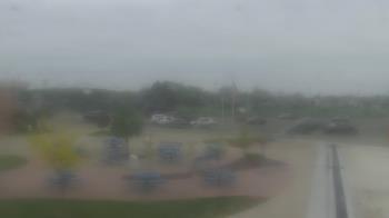 Weather camera view of Owosso High School.