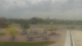 Weather camera view of Owosso High School.