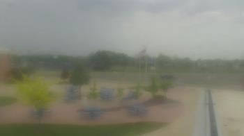 Weather camera view of Owosso High School.