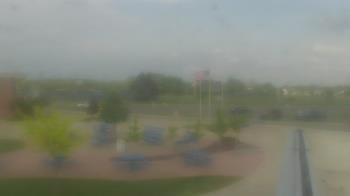 Weather camera view of Owosso High School.