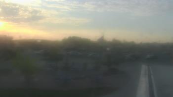 Weather camera view of Owosso High School.