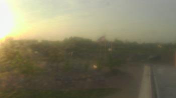 Weather camera view of Owosso High School.