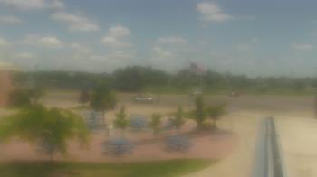 Weather camera view of Owosso High School.