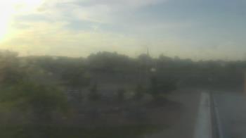 Weather camera view of Owosso High School.