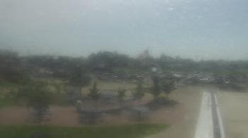 Weather camera view of Owosso High School.
