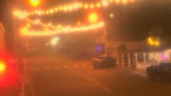 Weather camera view of Overland Hotel.