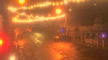 Weather camera view of Overland Hotel.