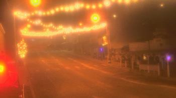 Weather camera view of Overland Hotel.