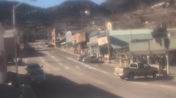 Weather camera view of Overland Hotel.