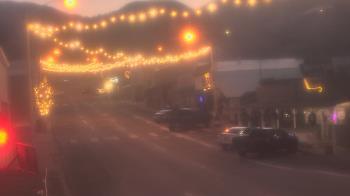 Weather camera view of Overland Hotel.