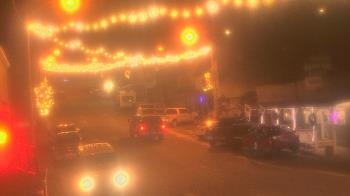 Weather camera view of Overland Hotel.