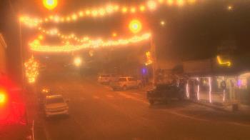 Weather camera view of Overland Hotel.