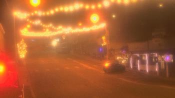 Weather camera view of Overland Hotel.