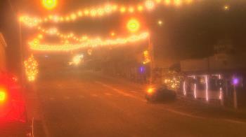 Weather camera view of Overland Hotel.