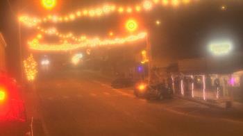 Weather camera view of Overland Hotel.