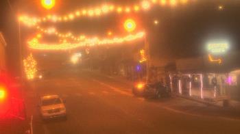 Weather camera view of Overland Hotel.