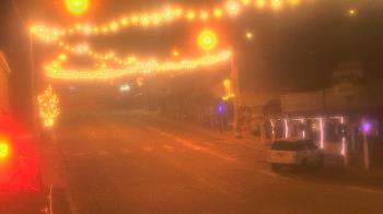 Weather camera view of Overland Hotel.