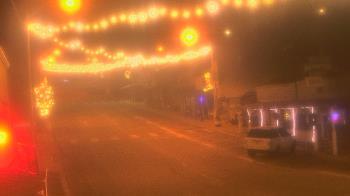 Weather camera view of Overland Hotel.