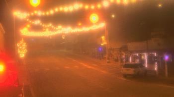 Weather camera view of Overland Hotel.