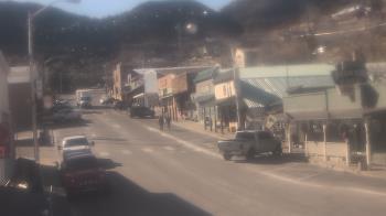 Weather camera view of Overland Hotel.