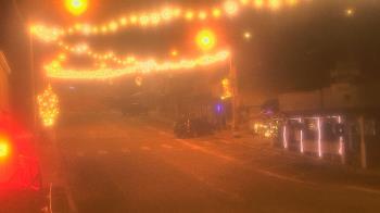 Weather camera view of Overland Hotel.