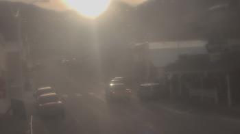 Weather camera view of Overland Hotel.