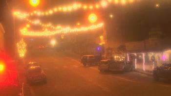 Weather camera view of Overland Hotel.