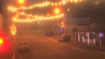 Weather camera view of Overland Hotel.