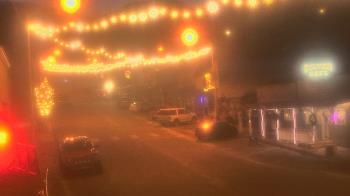 Weather camera view of Overland Hotel.