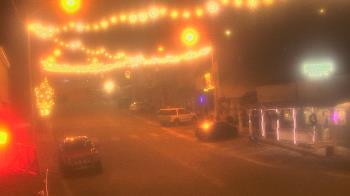 Weather camera view of Overland Hotel.