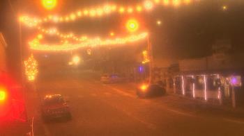 Weather camera view of Overland Hotel.