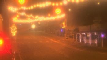 Weather camera view of Overland Hotel.