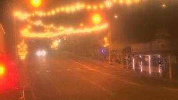 Weather camera view of Overland Hotel.