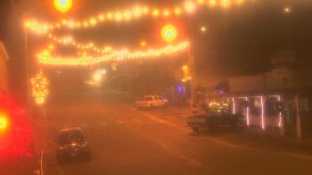 Weather camera view of Overland Hotel.