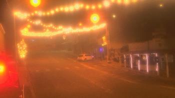 Weather camera view of Overland Hotel.