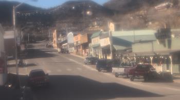 Weather camera view of Overland Hotel.