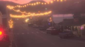 Weather camera view of Overland Hotel.