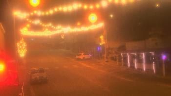 Weather camera view of Overland Hotel.