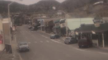 Weather camera view of Overland Hotel.