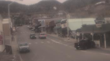 Weather camera view of Overland Hotel.